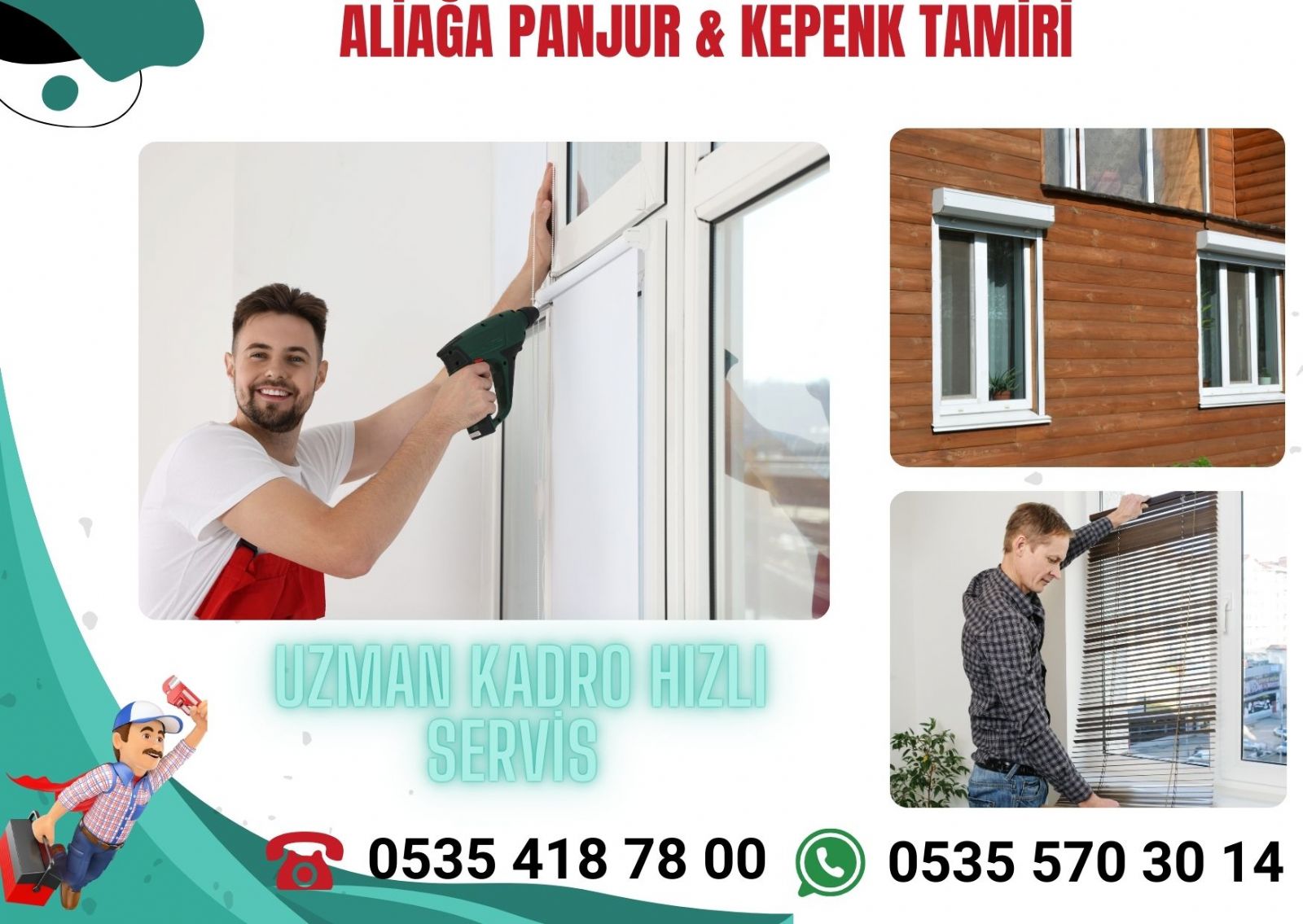 Aliağa panjur ve kepenk tamiri